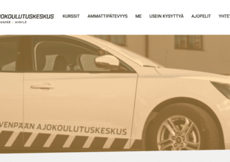 Järvenpään Ajokoulutuskeskus: More leads and sales directly from the website