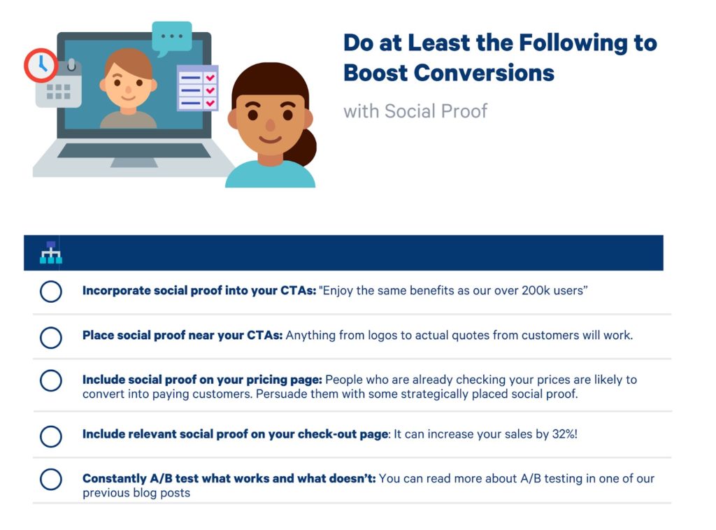boost conversions with social proof