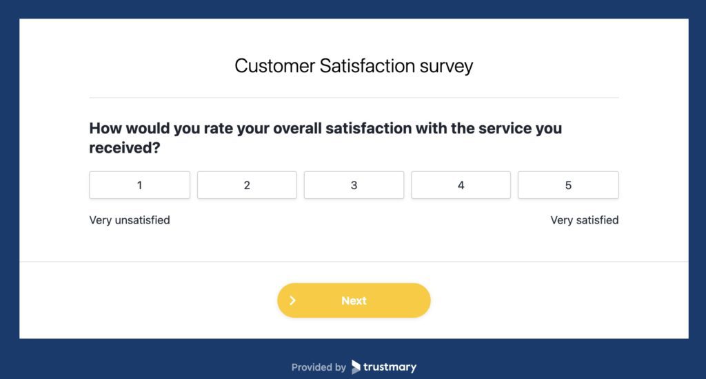 encuesta de satisfacción del cliente