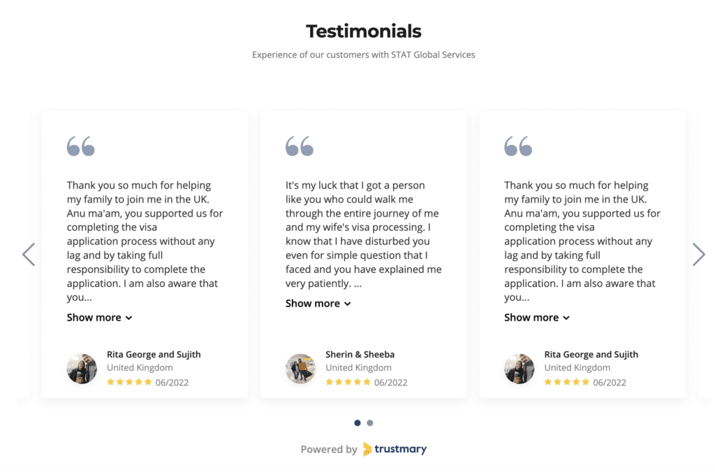 impactful customer reviews build trust