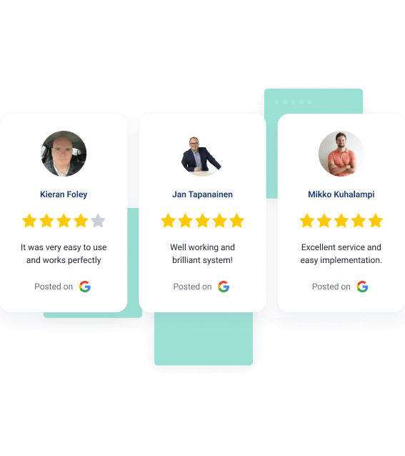 Add Google reviews to your website with a stylish and customizable Google review widget