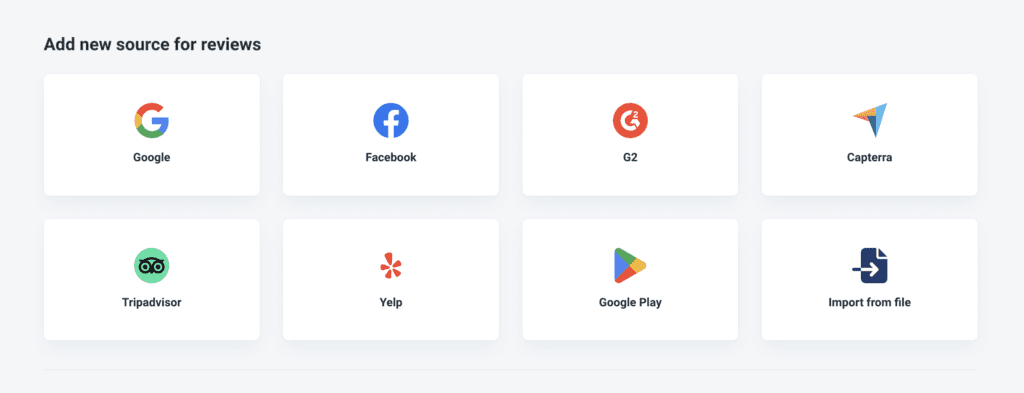 Review import updates: Google Play reviews