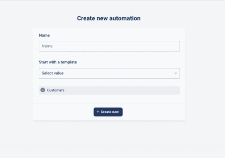 Message & Automation templates
