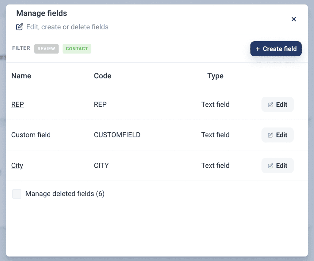 New feature: Custom fields in Messages and Surveys