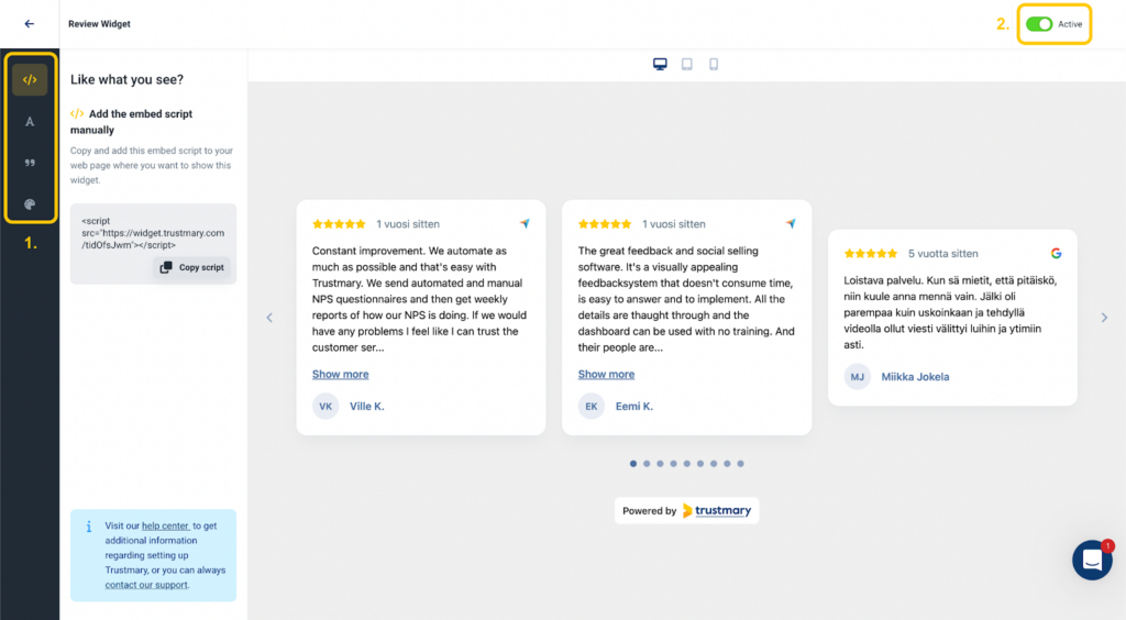 3 Etapes pour afficher les avis Google