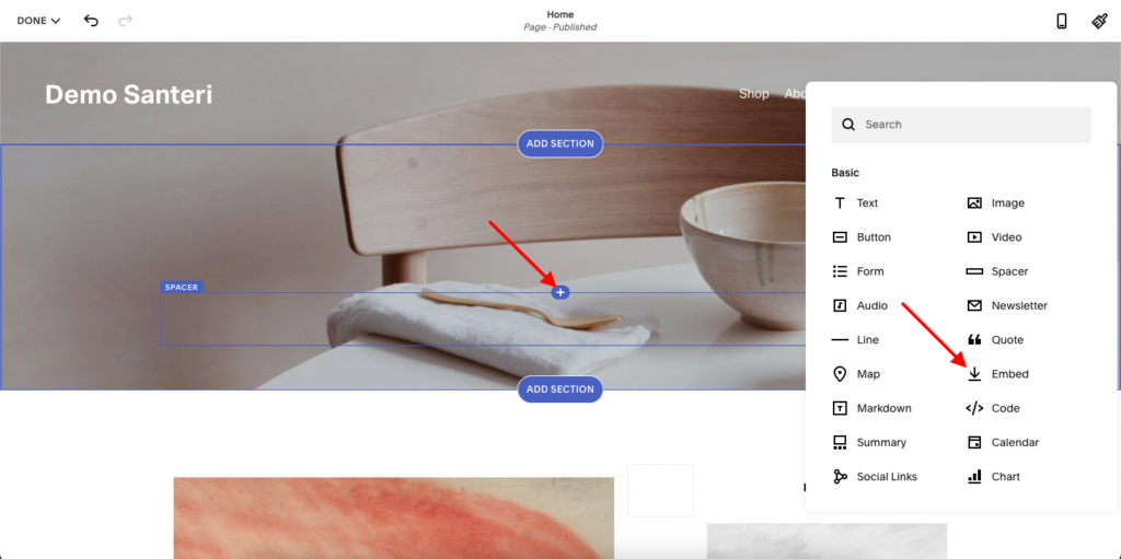 embed-squarespace-trustmary embed testimonials to squarespace