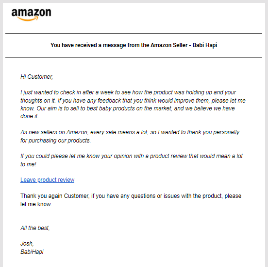 direct review requests usually work the best