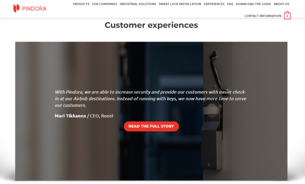 use reviews to convince customers of your value promise