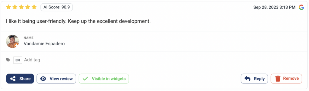 easiest way to respond to negative reviews on google