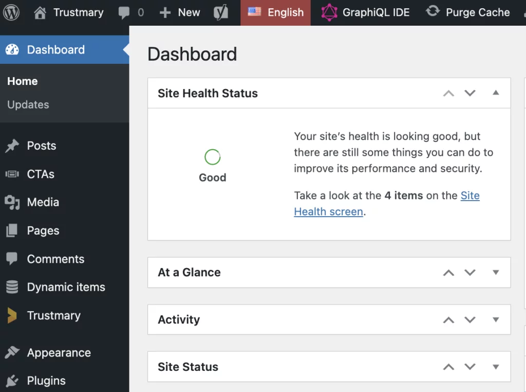 trustmary plugin is easy to find in wordpress