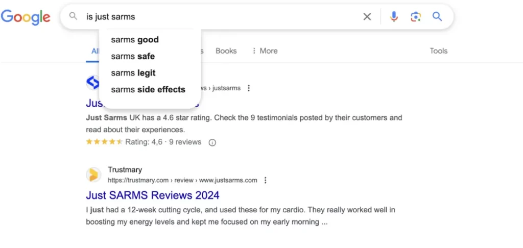 before buying customers google if a company is legit and safe to buy from