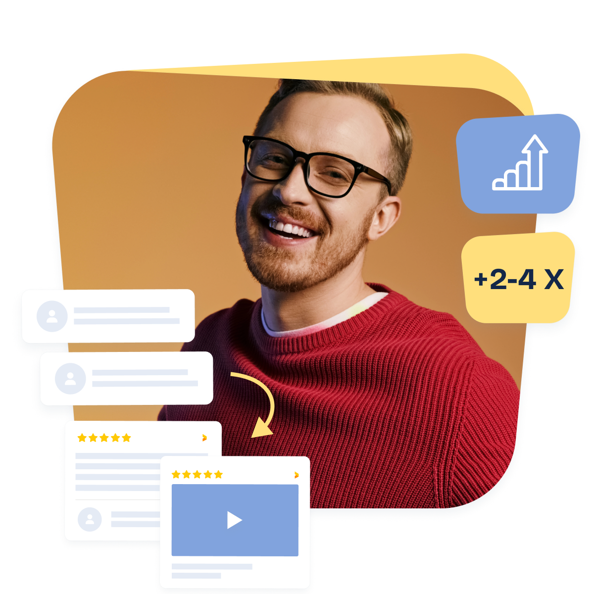 collect customer reviews