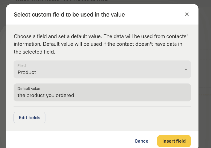 Use Custom Fields in Surveys and Widgets