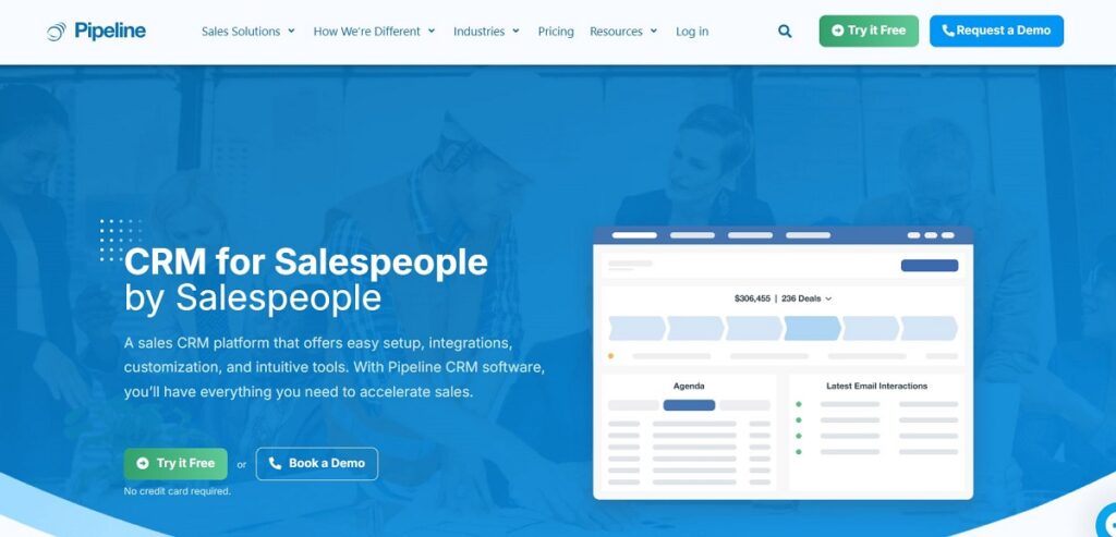 pipeline crm website