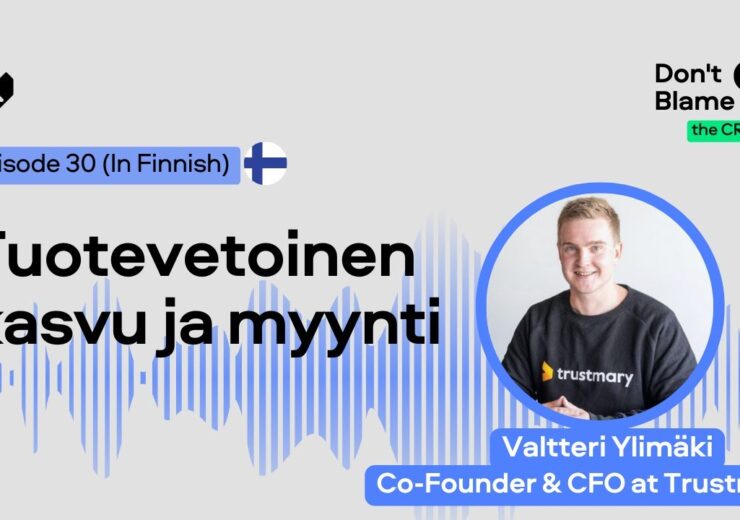Vainu's Don't Blame the CRM Podcast: Product-led Growth and Sales